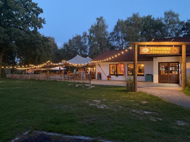 Ferienhaus Vienna Am Kronensee Ostercappeln Esterno foto