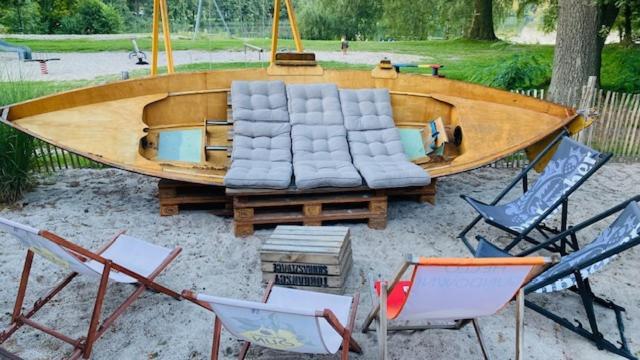 Ferienhaus Vienna Am Kronensee Ostercappeln Esterno foto