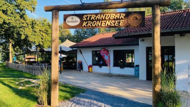 Ferienhaus Vienna Am Kronensee Ostercappeln Esterno foto